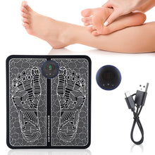 Load image into Gallery viewer, EMS Foot Massage Physiotherapy Multi-directional Electric Muscle Stimulator Contraction Promote Blood Circulation USB Charge

