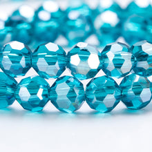 Load image into Gallery viewer, 3/4/6/8MM Round Transparent Crystal Faceted Bead For Bracelet Jewelry Making Bulk DIY Needlework Accessories Loose Glass Beads
