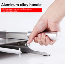 Load image into Gallery viewer, 9.5 inch Vegetable Cutting Machine Manual Meat Slicer
