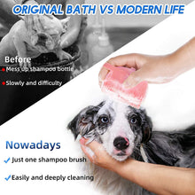 Load image into Gallery viewer, Pet Dog Bath Brush Massage Comb Bathroom Shower Cleaning Grooming

