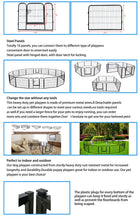 Load image into Gallery viewer, 16 Panels Dog Playpen Puppy Playpen for Medium Small Dogs
