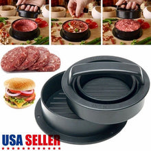 Load image into Gallery viewer, 3-in-1 Stuffed Burger Press Patty Maker Non Stick Hamburger Sliders
